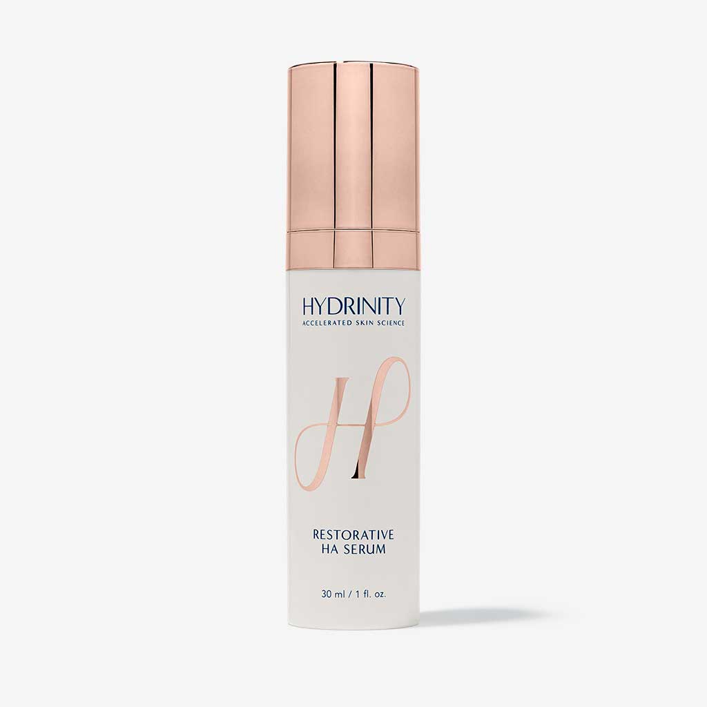 Hydrinity Restorative HA Serum product packaging