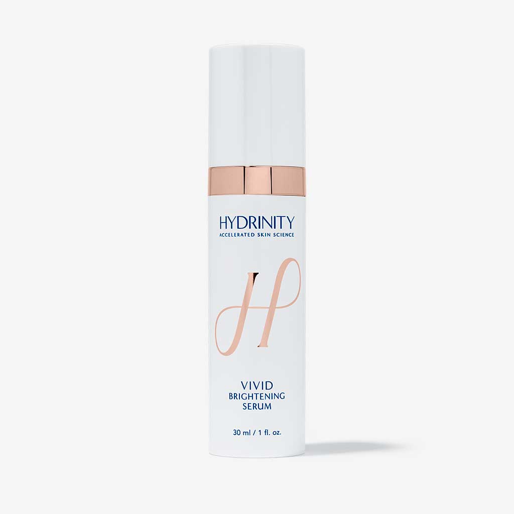 Hydrinity VIVID Brightening Serum product packaging